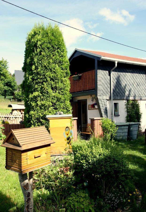 Ferienhaus Beim Imker Marienberg Exteriör bild